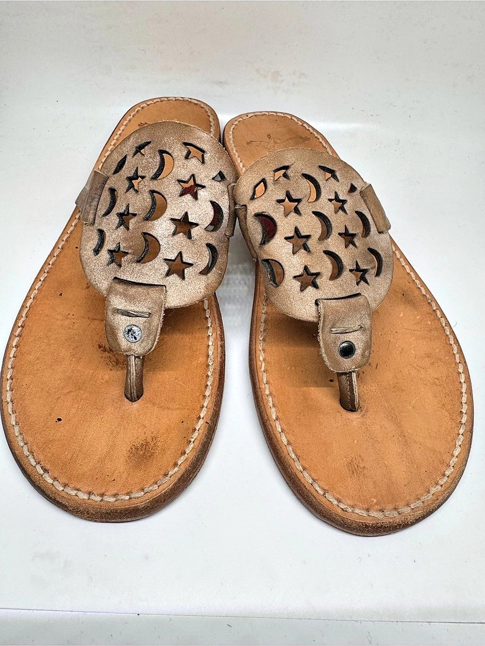 Freebird by Steven Mabel Studded Leather Sandals US 10.0